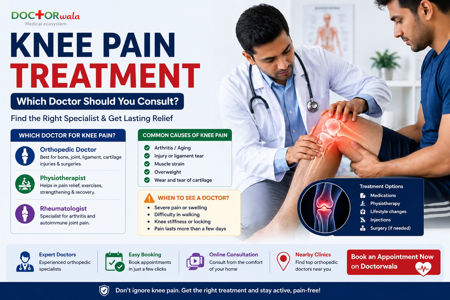 Knee Pain Treatment: Best Doctor for Fast Relief